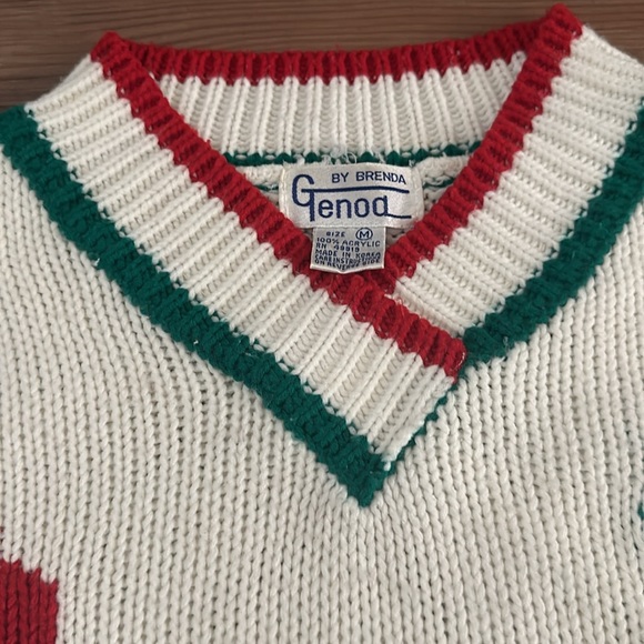 Vintage Genoa by Brenda sweater M - Picture 3 of 4